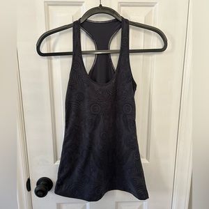 Lululemon Dark Gray Racerback Tank Top. Possible Size 6